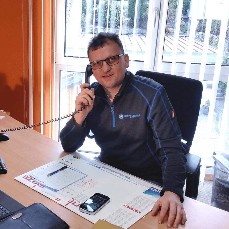 Geschäftsführer energypoint Matthias Windsauer