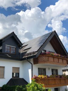 Baustelle, energypoint, Holzhausen, Schweinfurt, Photovoltaik, Module, Solar